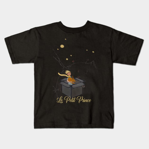 Little Prince Kids T-Shirt by BeChill